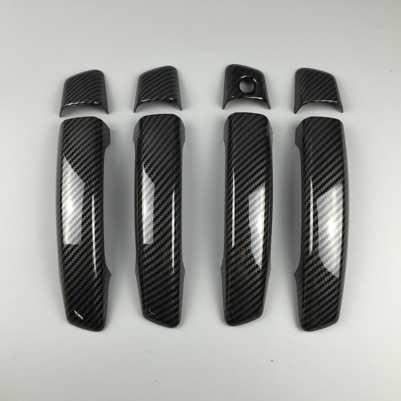 ABS Carbon Fiber Color Car Door Handle Door Wrist Cover Trim Decals For Audi A3 8V 2014-2018 Auto Exterior Accessories
ABS Carbon Fiber Color Car Door Handle Door Wrist Cover Trim Decals For Audi A3 8V 2014-2018 Auto Exterior Accessories