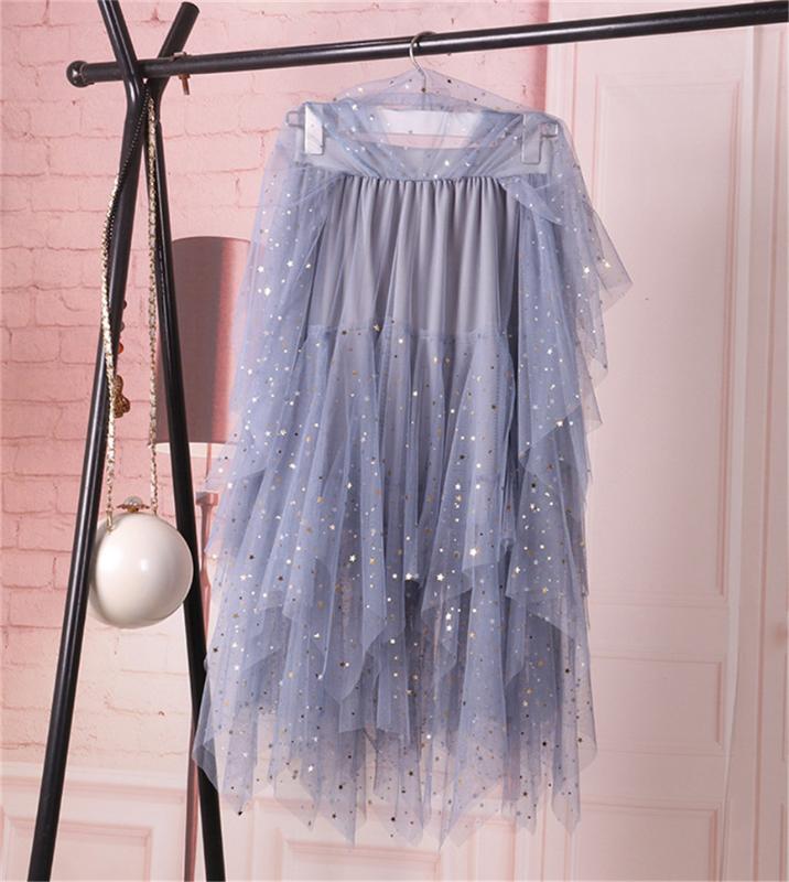 Hot Women's High Waist Pleated Skirt Sparkle Lady Tulle Skirt Faldas Largas Mujer New Fashion 2020 Skirts For Women Ladies, Black
Hot Women's High Waist Pleated Skirt Sparkle Lady Tulle Skirt Faldas Largas Mujer New Fashion 2020 Skirts For Women Ladies, Black