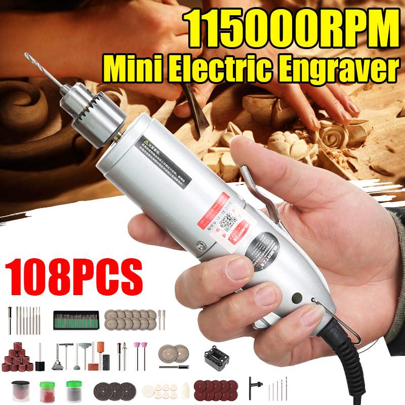 Electric Grinder Mini Drill Mini Engraving Engraver Power Tools With Rotary Tool Accessories For Metalworking Drilling Polishing
Electric Grinder Mini Drill Mini Engraving Engraver Power Tools With Rotary Tool Accessories For Metalworking Drilling Polishing