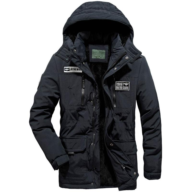 Winter Thicken Jacket Men Plus Velvet Windproof Warm Fleece Coats Mens Casual Outwear Windbreaker Army Jackets Coats, Blue
Winter Thicken Jacket Men Plus Velvet Windproof Warm Fleece Coats Mens Casual Outwear Windbreaker Army Jackets Coats, Blue