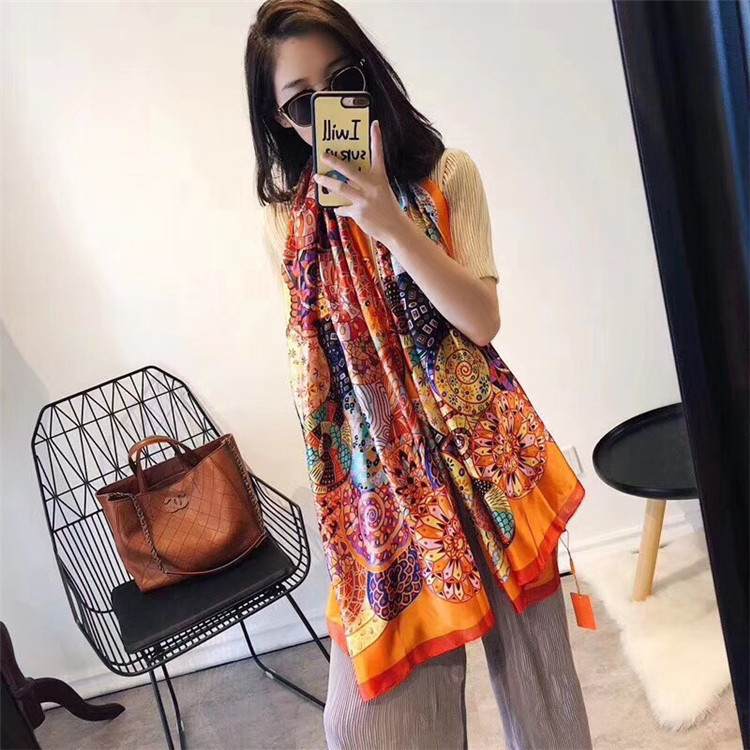 2020 Fashion Women New Scarf design Brand Paisley Hijab Twill Silk Shawl Scarfs For Ladies Foulard Square Winter Scarves Wraps, Blue;gray
2020 Fashion Women New Scarf design Brand Paisley Hijab Twill Silk Shawl Scarfs For Ladies Foulard Square Winter Scarves Wraps, Blue;gray