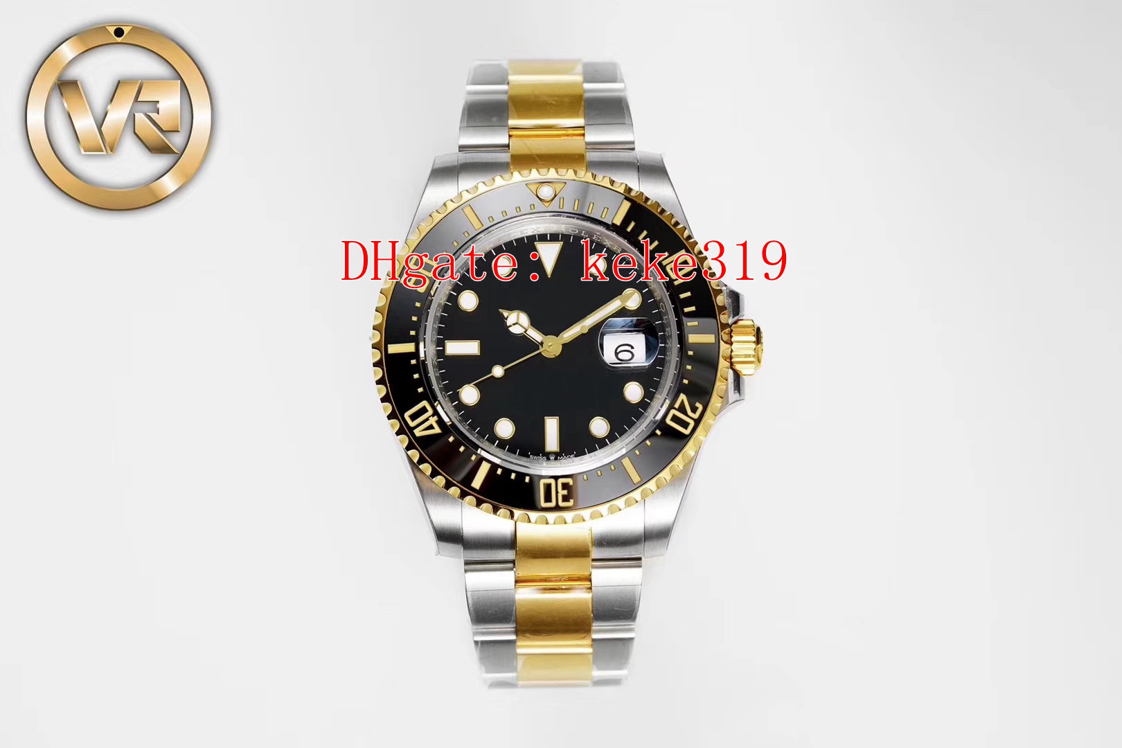 2019 New Best Quality VRF 904L Steel 18k Gold 43mm Sea-Dweller 126603 Ceramic Bezel ETA CAL.2824 Movement Automatic Mens Watch Watches, No box papers
2019 New Best Quality VRF 904L Steel 18k Gold 43mm Sea-Dweller 126603 Ceramic Bezel ETA CAL.2824 Movement Automatic Mens Watch Watches, No box papers