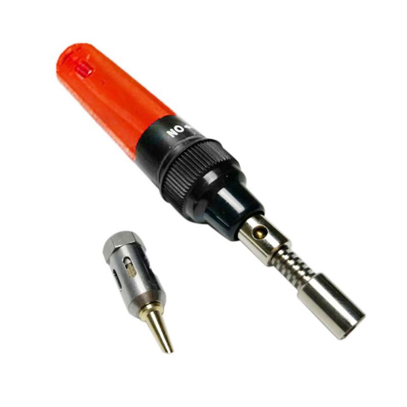 

1300 Degree Gas Blow Torch Soldering Solder Iron Cordless Butane Tip Tool Welding Pen Burner 8Ml Welding Soldering Kit