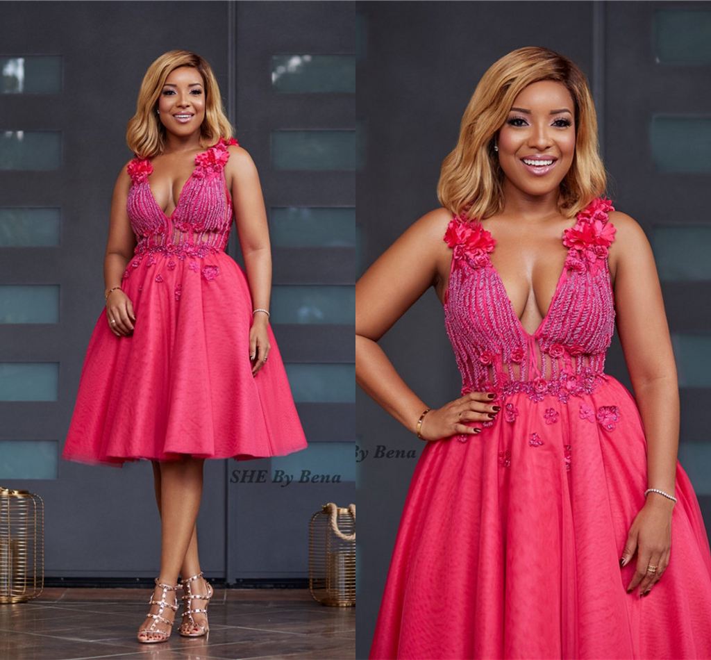 New 2019 African Fuchsia Short V Neck Prom Dress Elegant Black Girl Homecoming Cocktail Evening Gown Long Formal Party Brideamaid Dresses, Pink
New 2019 African Fuchsia Short V Neck Prom Dress Elegant Black Girl Homecoming Cocktail Evening Gown Long Formal Party Brideamaid Dresses, Pink
