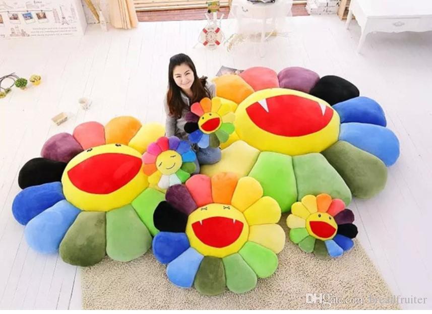 Plush Dolls Cute Pillow Murakami Takashi Sunflower Plushs Cushion Toy Soft Pillows Sofa Doll 35CM 50CM large size
Plush Dolls Cute Pillow Murakami Takashi Sunflower Plushs Cushion Toy Soft Pillows Sofa Doll 35CM 50CM large size
