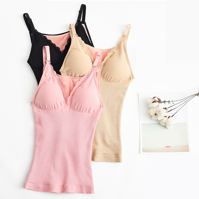 Women Warm Soft Winter Tank Tops Female Bodycon Casual Slim Sleeveless Bottoming Vest Solid Adjustable Should Straps T Shirts Y190123