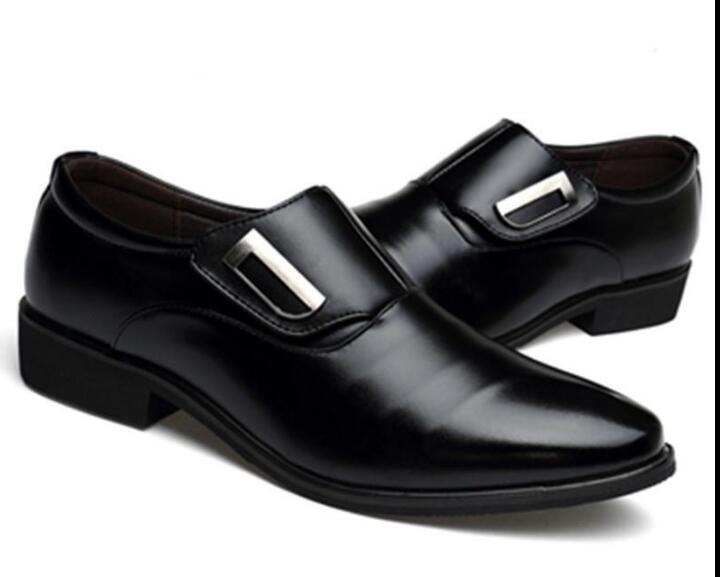 Hot Sale- men wedding shoes men formal suit shoes chaussure homme mariage sapato social masculino couro schoenen mannen erkek ayakkabi
