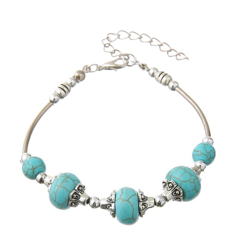 Link, Chain Bohemian Blue Stone Bracelets For Women Geometric Vintage Silver Color Statement Bracelet Ethnic Gypsy Tribal Jewelry Gift
Link, Chain Bohemian Blue Stone Bracelets For Women Geometric Vintage Silver Color Statement Bracelet Ethnic Gypsy Tribal Jewelry Gift