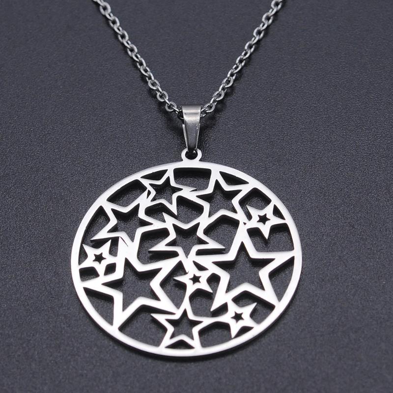Stainless Steel Starry Night Necklace for Women Fashion Jewelry Necklaces Dainty Steel Necklaces Dropshipping Accept OEM Order
Stainless Steel Starry Night Necklace for Women Fashion Jewelry Necklaces Dainty Steel Necklaces Dropshipping Accept OEM Order
