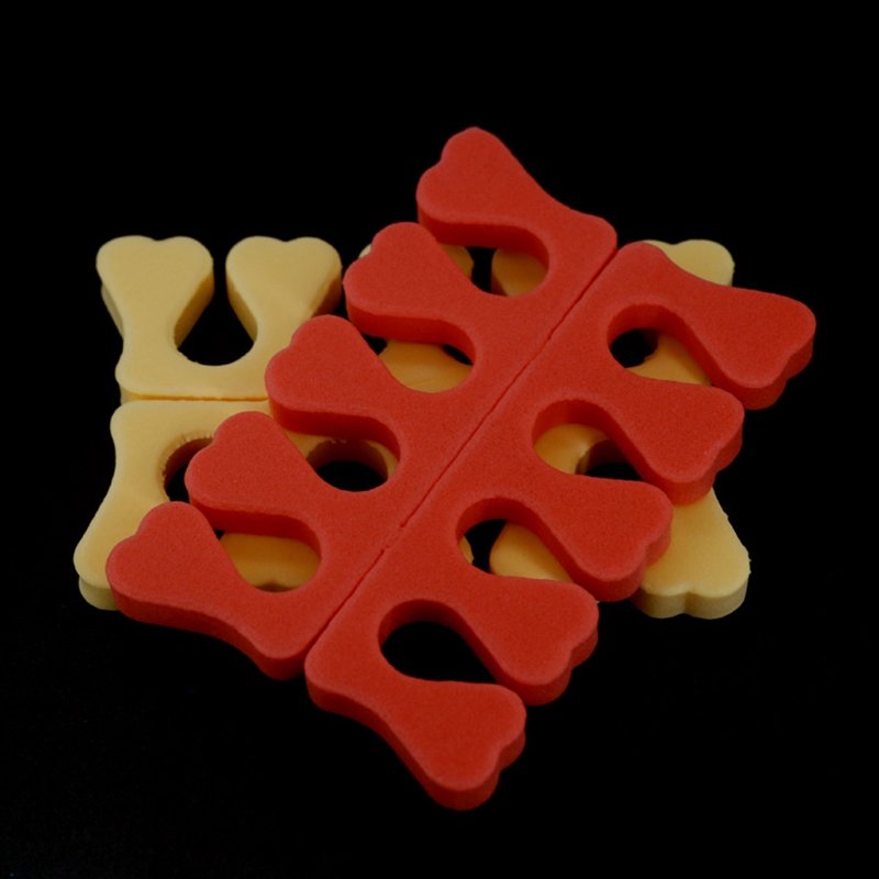 Nail Art Toe Separator Soft Sponge Form Toe Separators Finger Spacer For Manicure Pedicure Nail Tools Separador De Dedos Para Decoracion De Unas Zehen