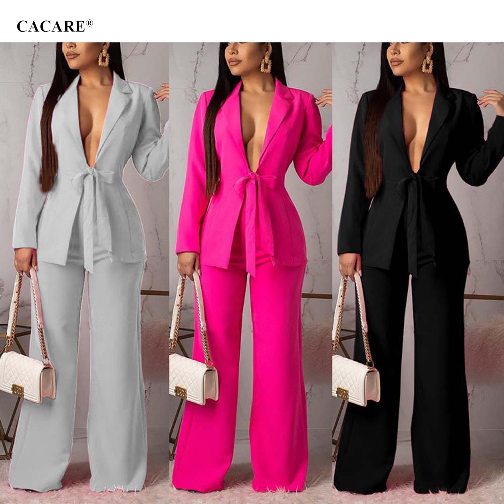 Sexy Women Blazer Sets Clothes 2 Pieces 2020 Pants and Top Elegant for Work Party Tracksuit Outfits F0584 with Waist Ruffles, Black
Sexy Women Blazer Sets Clothes 2 Pieces 2020 Pants and Top Elegant for Work Party Tracksuit Outfits F0584 with Waist Ruffles, Black