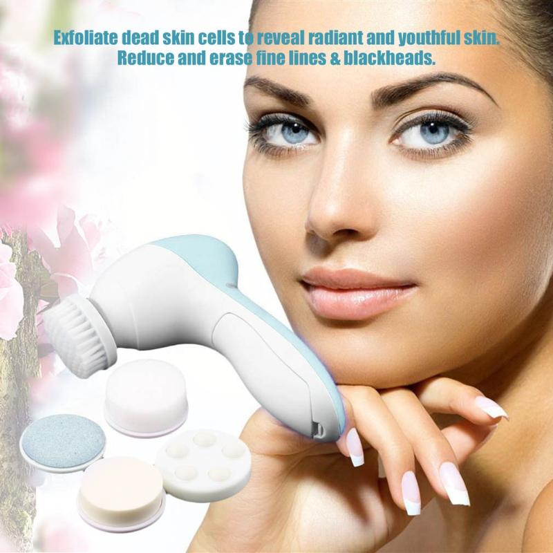1 Set 5-in-1 Electric Wash Face Machine Facial Pore Cleaner Body Cleaning Massage Mini Skin Beauty Massager Brush 2020
1 Set 5-in-1 Electric Wash Face Machine Facial Pore Cleaner Body Cleaning Massage Mini Skin Beauty Massager Brush 2020