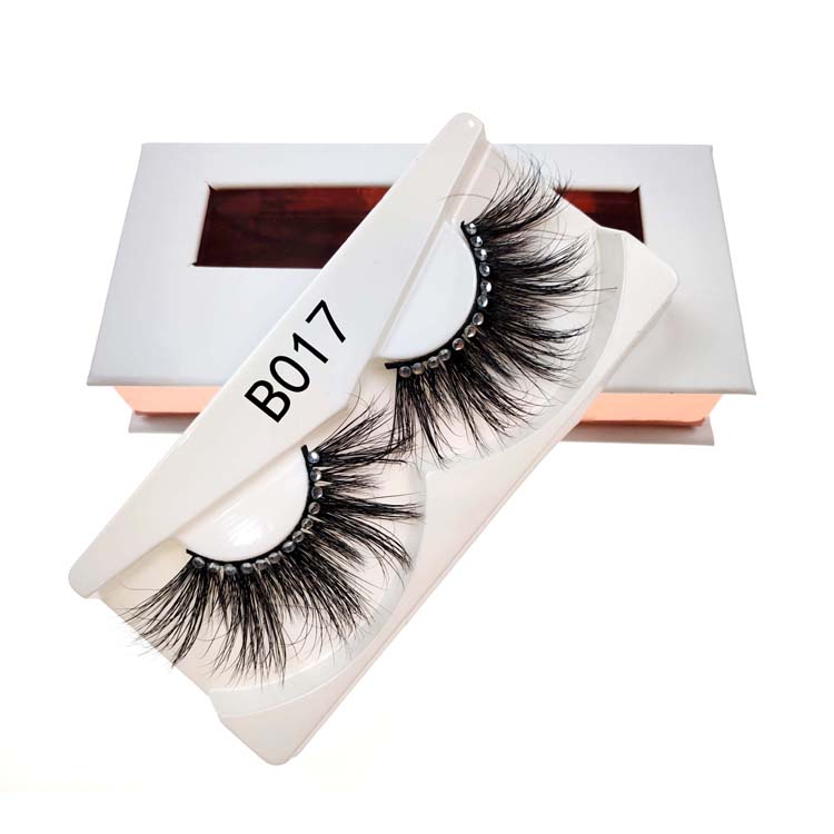 New High Quality 25mm 3D Mink Eyelashes 100% Real 5D Mink Lashes Natural Thick Mink Lashes Makeup 18 Styles Drill Series False Eyelashes