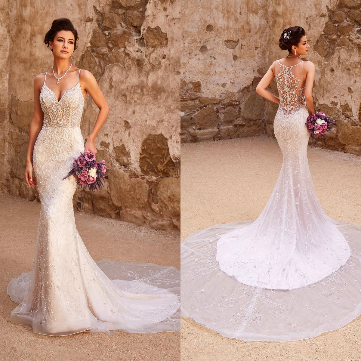 Kitty Chen Major Beaded Wedding Dresses 2019 Lace Spaghetti Illusion Back Mermaid Wedding Dress Sweep Train Country Bridal Gowns Garden, Nude
Kitty Chen Major Beaded Wedding Dresses 2019 Lace Spaghetti Illusion Back Mermaid Wedding Dress Sweep Train Country Bridal Gowns Garden, Nude