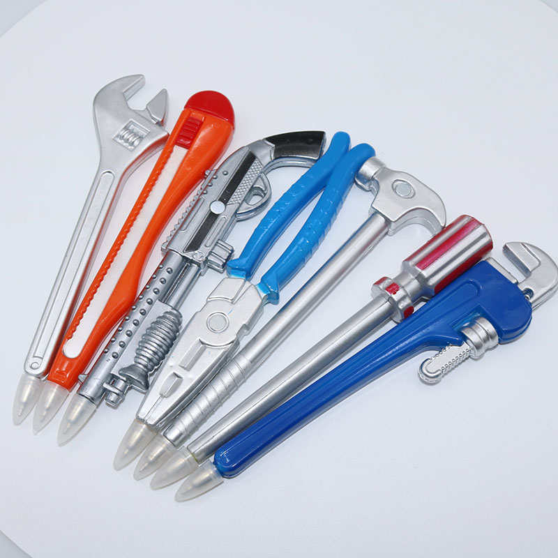 100 pcs Personality Hardware Tools Creative Stationery Ballpoint pen Quality Plastic pen Writing screwdriver Utility knife, 100 pcs wrench
100 pcs Personality Hardware Tools Creative Stationery Ballpoint pen Quality Plastic pen Writing screwdriver Utility knife, 100 pcs wrench
