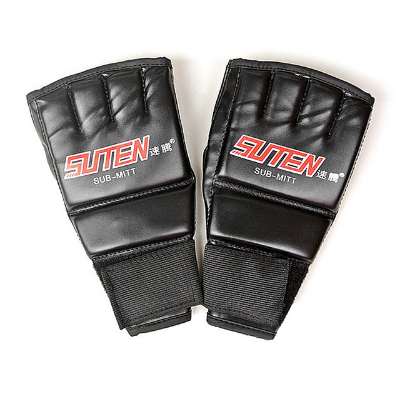 Brand Upscale Boxing Gloves training equipment Half Finger Mitts Gloves Breathable Leather Gloves Sandbags Punching