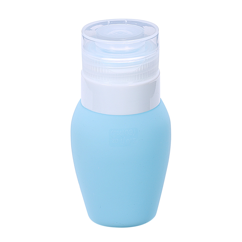 60Ml Silicone Press Bottle For Shampoo Shower Lotion Gel Sub-Bottling Squeeze Makeup Refillable Bottles Portable Travel Blue
60Ml Silicone Press Bottle For Shampoo Shower Lotion Gel Sub-Bottling Squeeze Makeup Refillable Bottles Portable Travel Blue