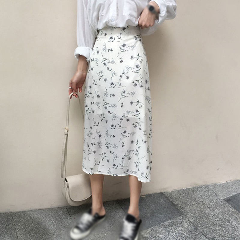 O Women Retro Floral Long Skirt Summer Beach Sunny Skirts Floral High Waist Skirt, As pic
O Women Retro Floral Long Skirt Summer Beach Sunny Skirts Floral High Waist Skirt, As pic