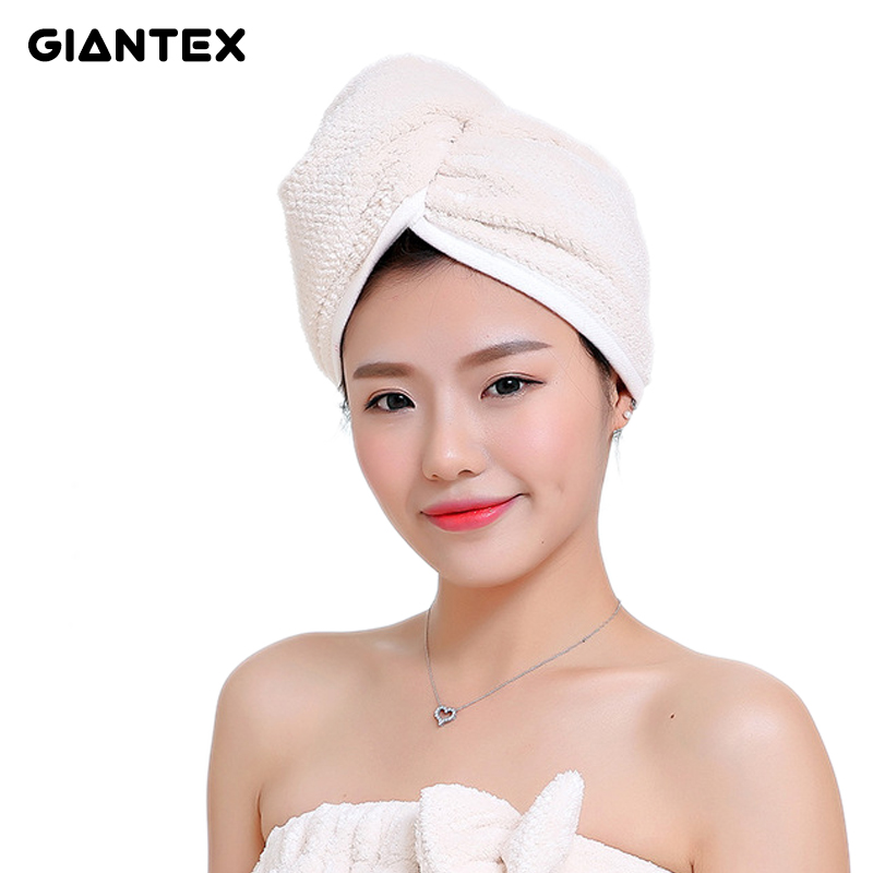 GIANTEX Japanese Polyester Cotton Women Bathroom Super Absorbent Quick-drying Bath Towel Hair Dry Cap Salon Towel U1031, Pink
GIANTEX Japanese Polyester Cotton Women Bathroom Super Absorbent Quick-drying Bath Towel Hair Dry Cap Salon Towel U1031, Pink