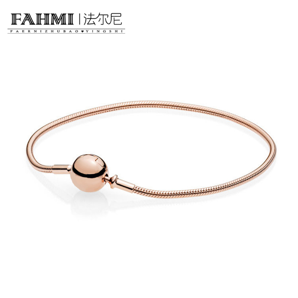 FAHMI 100% 925 E Serie Sterling Silver 586000 ROSE BRACELET E Collection Fit DIY Bracelet Bangle Original Fashion Fine Jewelry Making
FAHMI 100% 925 E Serie Sterling Silver 586000 ROSE BRACELET E Collection Fit DIY Bracelet Bangle Original Fashion Fine Jewelry Making