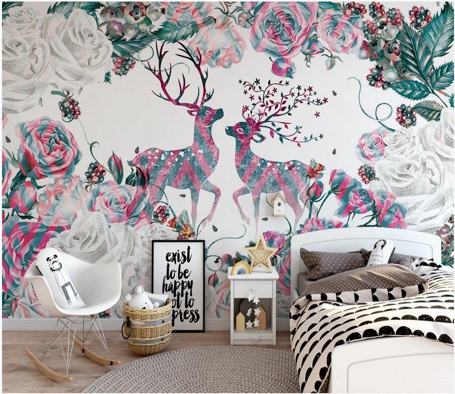WDBH 3d wallpaer custom photo European pink blue fantasy couple fire elk children's room home decor 3d wall murals wallpaper for walls 3d, Non-woven
WDBH 3d wallpaer custom photo European pink blue fantasy couple fire elk children's room home decor 3d wall murals wallpaper for walls 3d, Non-woven