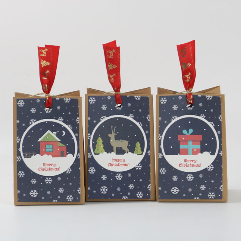 3pcs Christmas Gifts Packaging Kraft Candy Dragee Bag New Year 2020 Presents Paper Bag Xmas Elk Noel Decorations for Home Table
3pcs Christmas Gifts Packaging Kraft Candy Dragee Bag New Year 2020 Presents Paper Bag Xmas Elk Noel Decorations for Home Table