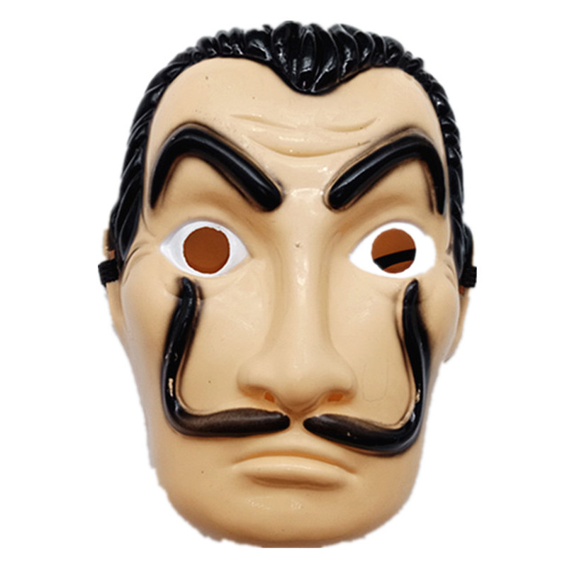 New Salvador Dali Cospy Movie Mask Money Heist The House of Paper Casa De Papel Cospy Face Mask3833530