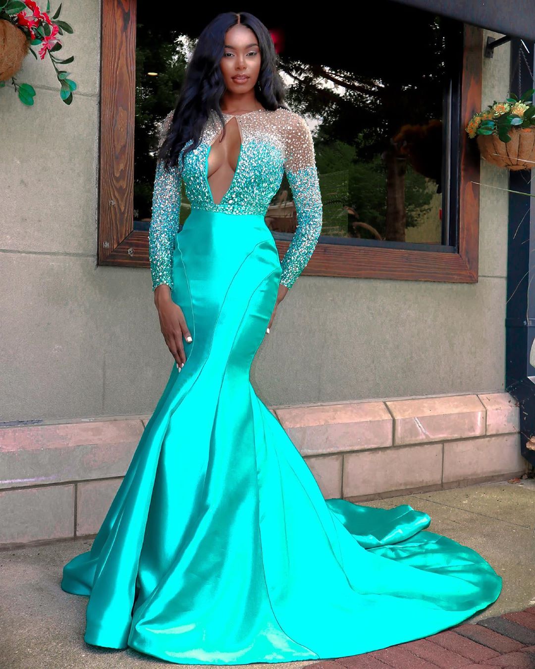 elegant arabicinspired backless evening dresses with beads crystals fitforprom mermaid style gown zj502