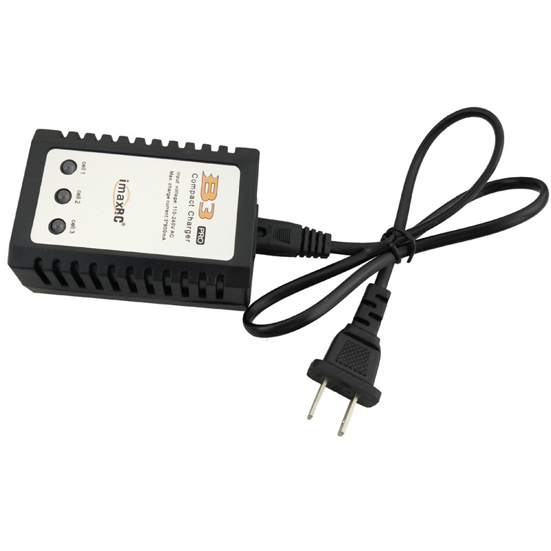 10W B3 Balancer Charger AC 110V-240V Input LED Display 2S 3S 7 4V 11 1V Lipo Battery Charging Unites US Pg or Euro Pg297f