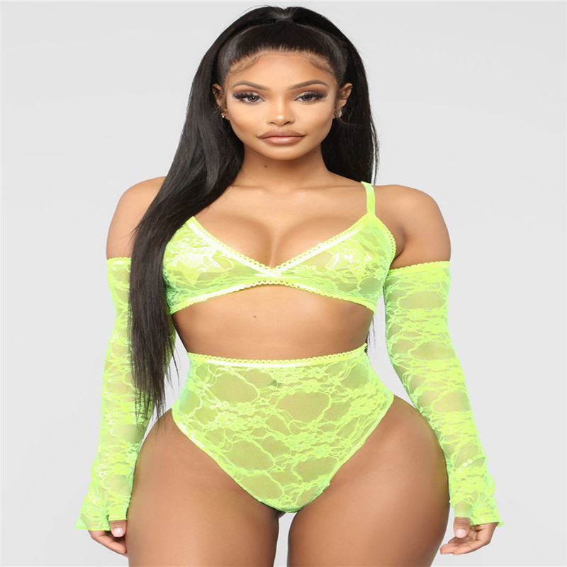 2020 Women Sexy Lingerie Sissy Lace Babydoll G-String Thong Gloves 3Pcs Underwear Nightwear green black Pajamas Exotic Set
2020 Women Sexy Lingerie Sissy Lace Babydoll G-String Thong Gloves 3Pcs Underwear Nightwear green black Pajamas Exotic Set