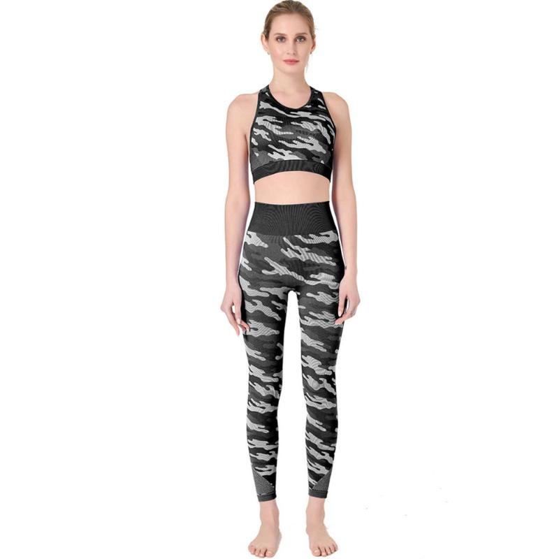 Yoga Leggings Camouflage Buttocks Super Elastic 2pcs Sports Suits Yoga Set Fitness Clothing Gym Pants Fitness Legging, Black
Yoga Leggings Camouflage Buttocks Super Elastic 2pcs Sports Suits Yoga Set Fitness Clothing Gym Pants Fitness Legging, Black