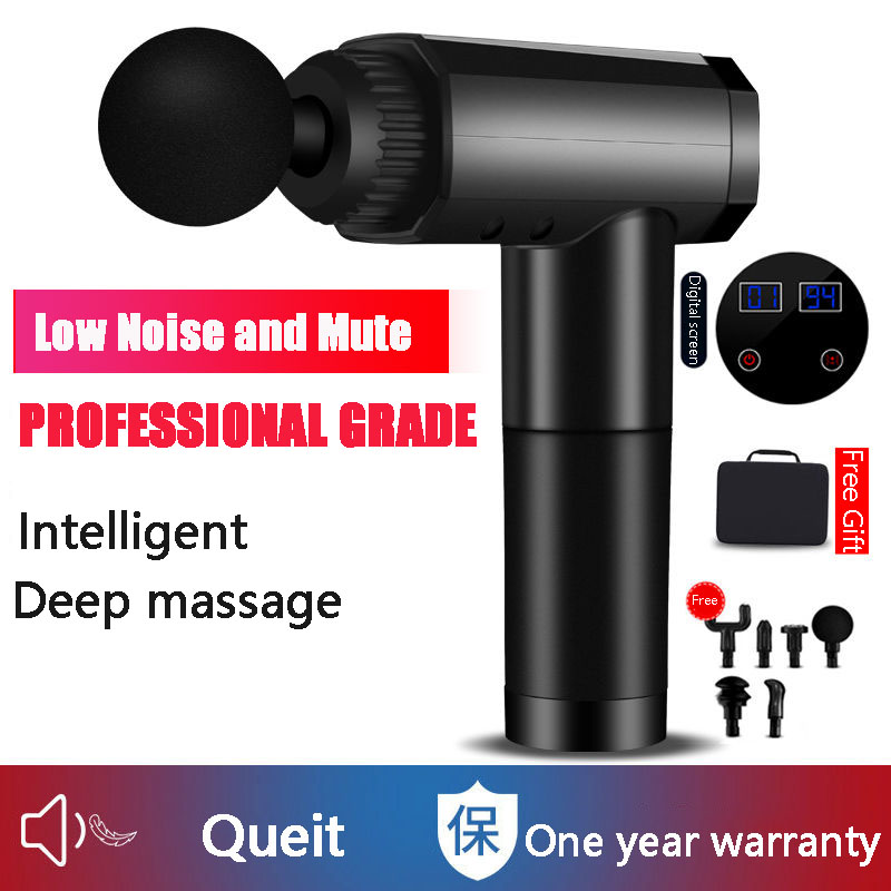 High Power Muscle Massage Gun Body Massager Therapy Massager Exercising Relief Body Muscle Relaxing Fascial Gun
High Power Muscle Massage Gun Body Massager Therapy Massager Exercising Relief Body Muscle Relaxing Fascial Gun