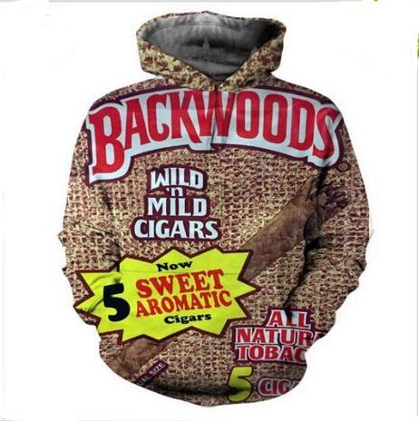 New Fashion Casual 3D Printing Hoodies Backwoods Men / Women Autumn and Winter Sweatshirt Hoodies BC047, Multicolor
New Fashion Casual 3D Printing Hoodies Backwoods Men / Women Autumn and Winter Sweatshirt Hoodies BC047, Multicolor