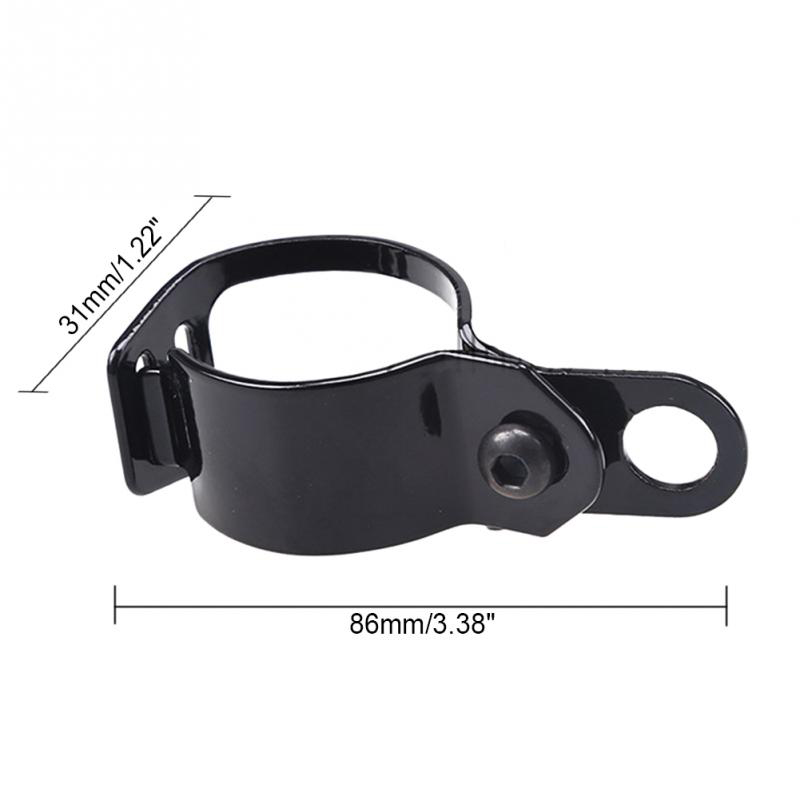 Universal Motorcycle MetalTurn Signal Light Stand Moto Parts Indicator Mount Bracket Clamp For 28-36mm Front Fork Diameter Shock-absorbing Motobike Ki