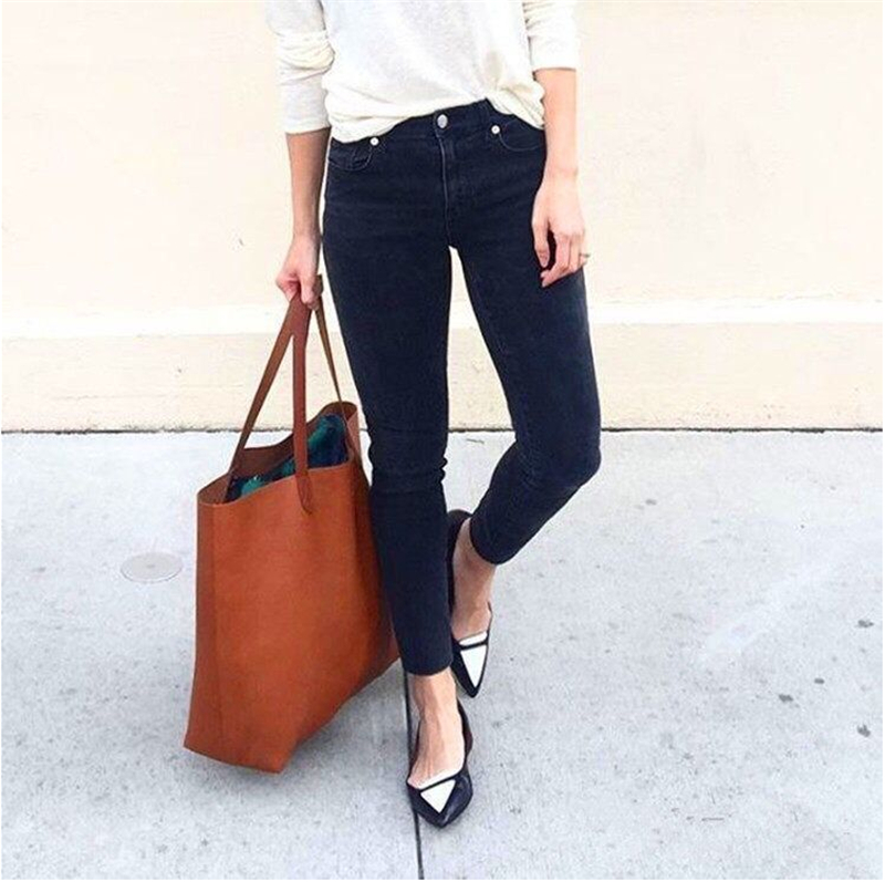 Brand Women Leather Handbags Women's PU Tote Bag Large Female Shoulder Bags Bolsas Femininas Femme Sac A Main Brown Black Pink