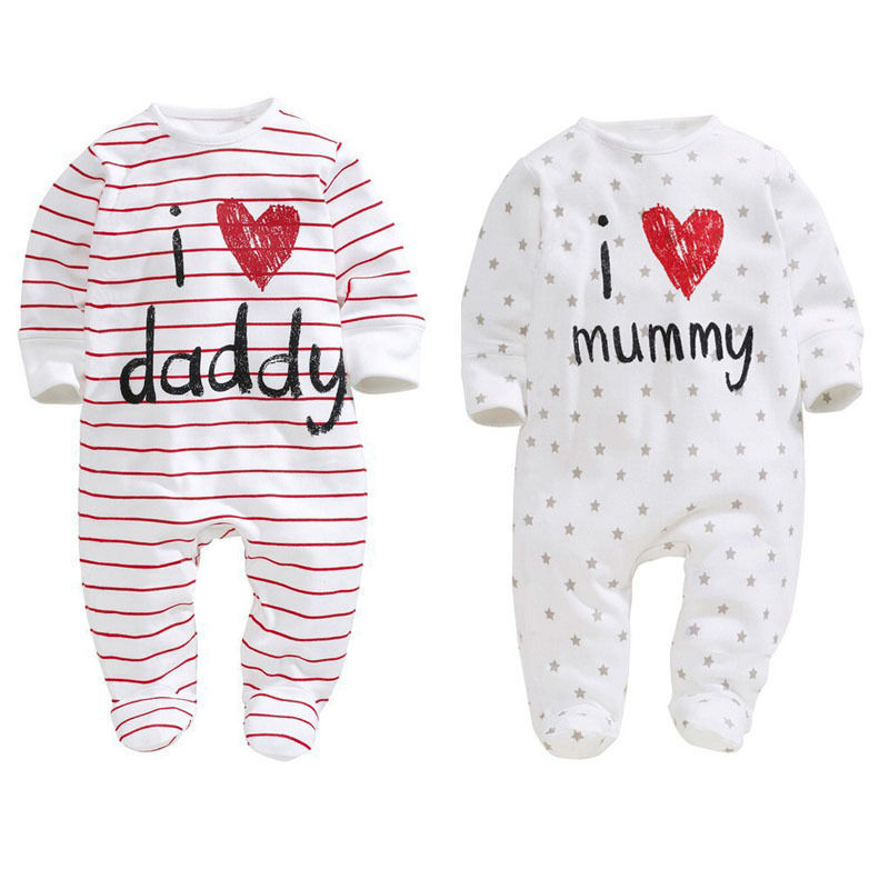 Pudcoco 0-24months Cute Baby Rompers I Love Mommy Daddy Letter Infant Jumpsuits Red Striped Love Heart Rompers Girls Clothes, White
Pudcoco 0-24months Cute Baby Rompers I Love Mommy Daddy Letter Infant Jumpsuits Red Striped Love Heart Rompers Girls Clothes, White