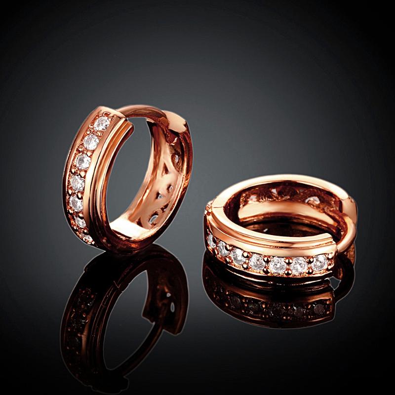 Small Hoop Earrings Rose Gold/Gold Color Clear CZ Hoop Earrings For Women Men Circle Creole Argollas Pendientes aretes
Small Hoop Earrings Rose Gold/Gold Color Clear CZ Hoop Earrings For Women Men Circle Creole Argollas Pendientes aretes