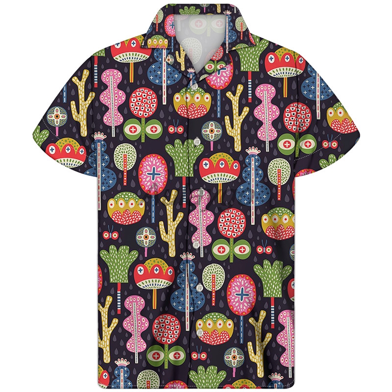 Streetwear Short Sleeve Shirt For Men Funny Cartoon Colorful Pattern Oversize Summer Hawaiian Beach Casual Shirt Men Tops, Black
Streetwear Short Sleeve Shirt For Men Funny Cartoon Colorful Pattern Oversize Summer Hawaiian Beach Casual Shirt Men Tops, Black