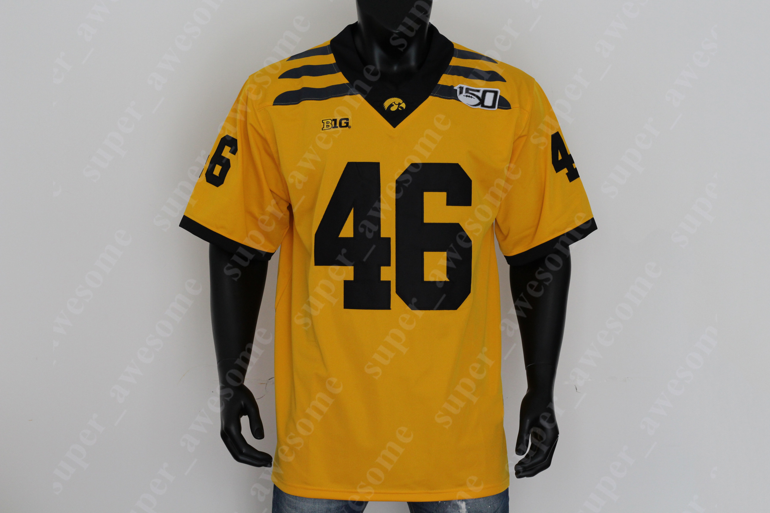 Hot Iowa Hawkeyes Football Jersey Cade McNamara Kaleb Johnson Reece Vander Zee Kamari Moulton Preston Ries Cooper DeJean Sam LaPorta George Kittle Bob