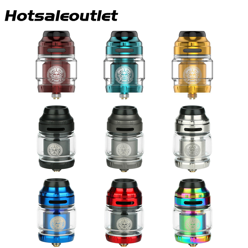 GeekVape Zeus X RTA 4.5ml for Single/Dual Coil Building Double Chimney Design E cig Tank 100% Original
GeekVape Zeus X RTA 4.5ml for Single/Dual Coil Building Double Chimney Design E cig Tank 100% Original
