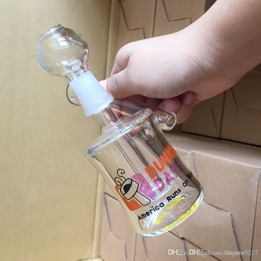Dunkin Dabs American Runs On Dabs Mini two function clear Mini bubbler glass mini hookah with glass bowl 14mm water pipe oil rig bong
Dunkin Dabs American Runs On Dabs Mini two function clear Mini bubbler glass mini hookah with glass bowl 14mm water pipe oil rig bong