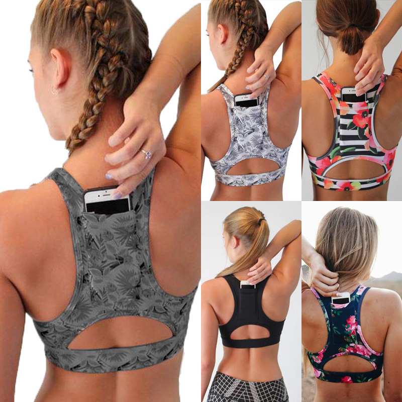 Workout Tank Top Gym Yoga Bra Women Breathable Running Workout Sports Top with Phone Pocket Fitness Running Yoga Sport Bra, Gray
Workout Tank Top Gym Yoga Bra Women Breathable Running Workout Sports Top with Phone Pocket Fitness Running Yoga Sport Bra, Gray