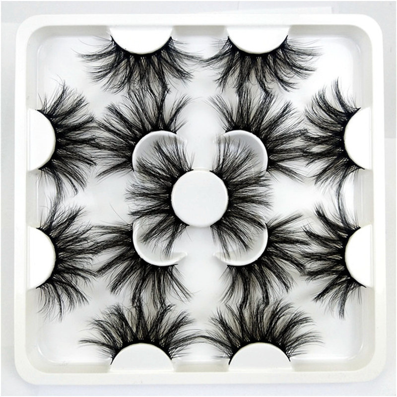 7 pairs 25mm False Eyelashes Fake 3D Mink Eyelashes Mink Lashes Natural Dramatic Volume Eyelash Extension Makeup
7 pairs 25mm False Eyelashes Fake 3D Mink Eyelashes Mink Lashes Natural Dramatic Volume Eyelash Extension Makeup