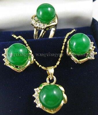 10mm Jade Green Jade Earrings Ring and Watch Plating on wholesale crystal quartz stone, Black
10mm Jade Green Jade Earrings Ring and Watch Plating on wholesale crystal quartz stone, Black