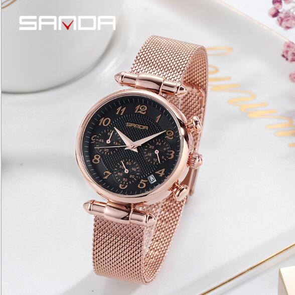 Watch ladies fashion waterproof new student simple temperament ins wind female watch mesh belt quartz watches
Watch ladies fashion waterproof new student simple temperament ins wind female watch mesh belt quartz watches