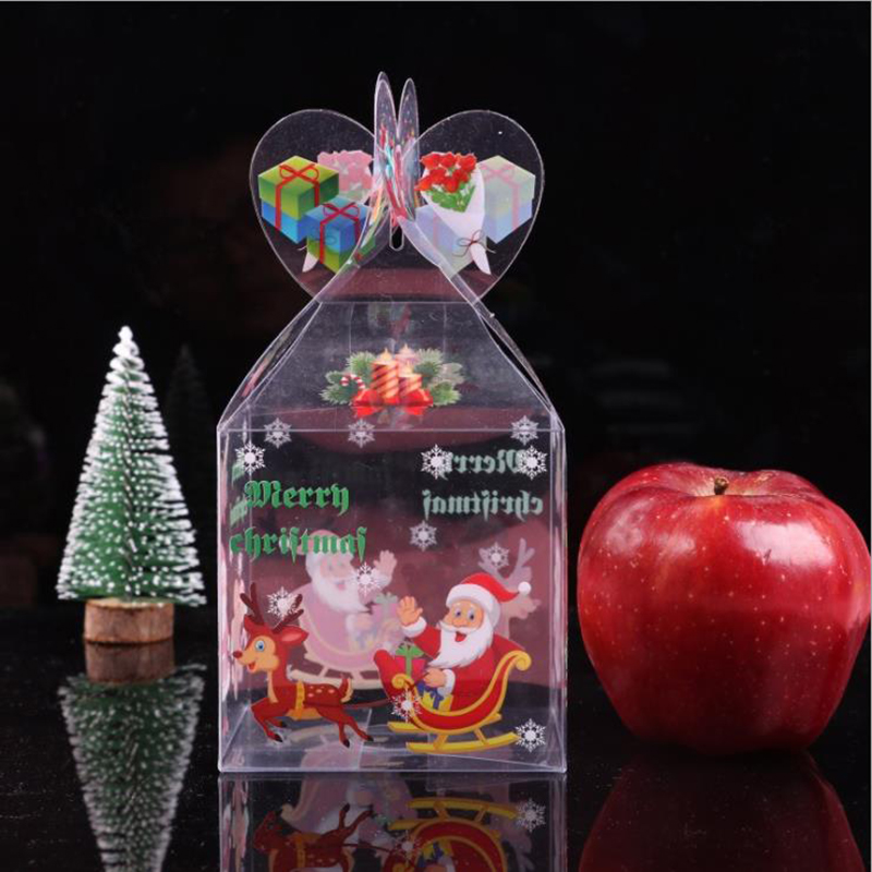 Transparent PVC Candy Gift Bags Apple Box Packaging Holder Christmas Party Decoration Cartoon Santa Deer
Transparent PVC Candy Gift Bags Apple Box Packaging Holder Christmas Party Decoration Cartoon Santa Deer