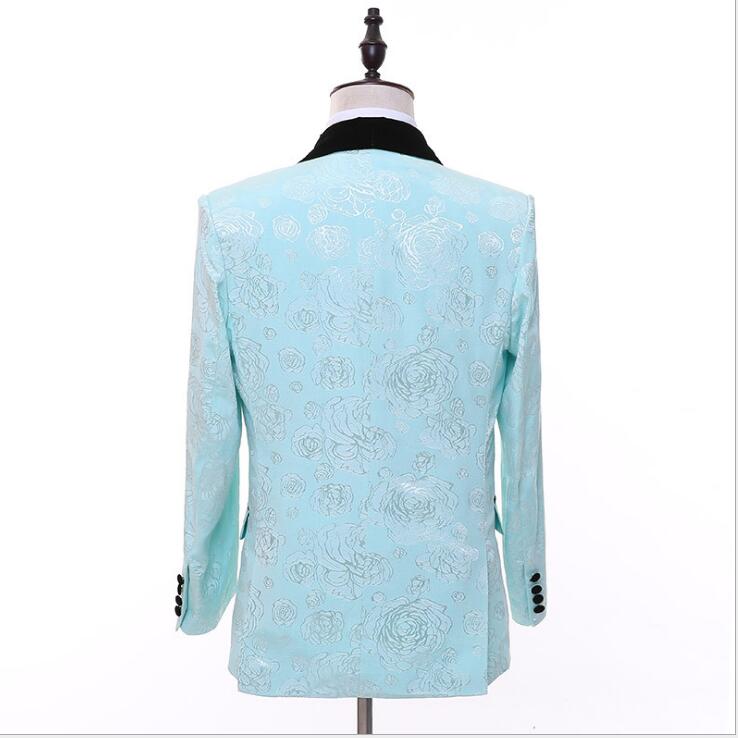 Real Image Wedding Tuxedos Black Shawl Lapel Lace Groom Men Suits Wedding Prom Dinner Best Man Blazer(Jacket+Bow+Pants) Tailor Made B299