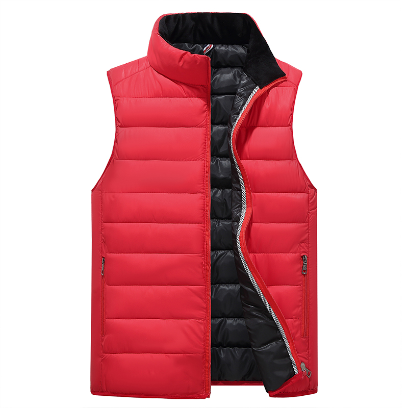 Homme NEW Winter Sleeveless Casual Coats Male Cotton-Padded Men's Warm stand Collar Vest Men Waistcoat L-4XL, Red
Homme NEW Winter Sleeveless Casual Coats Male Cotton-Padded Men's Warm stand Collar Vest Men Waistcoat L-4XL, Red