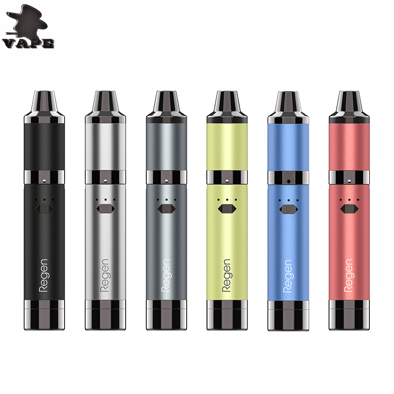 Original Yocan Regen Starter Kit 1100mAh Wattage Adjustable Wax Concentrate Pen with Quatz Triple Coil Silicon Jar Vape pen DHL free
Original Yocan Regen Starter Kit 1100mAh Wattage Adjustable Wax Concentrate Pen with Quatz Triple Coil Silicon Jar Vape pen DHL free