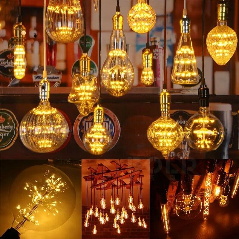 E27 3W Edison Lamp Bulb Vintage Antique Retro Style Light Filament LED Decor Christmas Festival Party LED Lighting Decor
E27 3W Edison Lamp Bulb Vintage Antique Retro Style Light Filament LED Decor Christmas Festival Party LED Lighting Decor